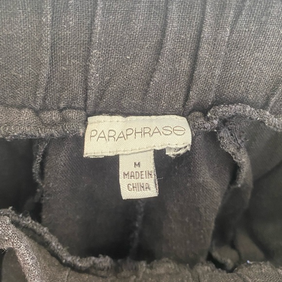 Paraphrase Linen Blend Trousers - Picture 4 of 5